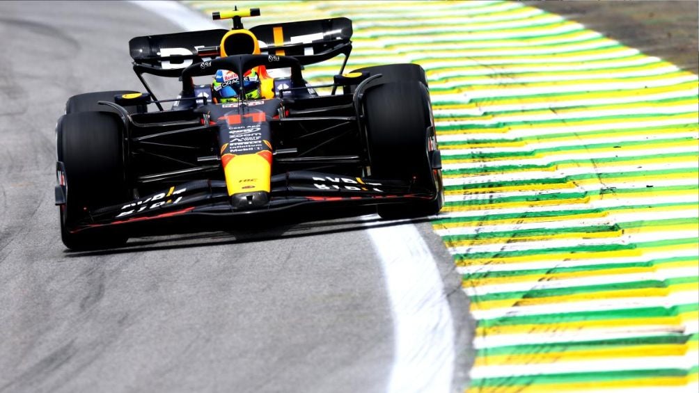 Checo Pérez en Interlagos