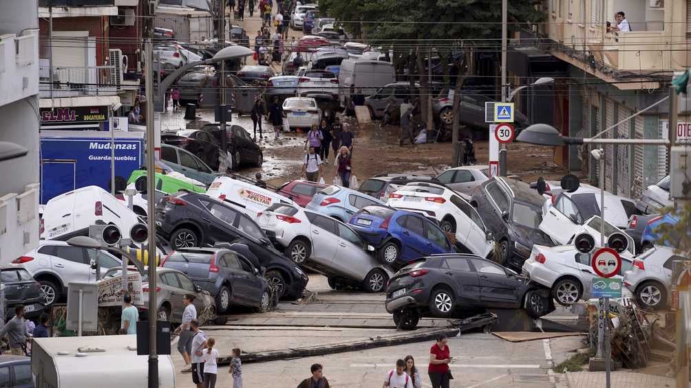 La DANA provocó intentas lluvias que dejaron un desastre en la zona. 