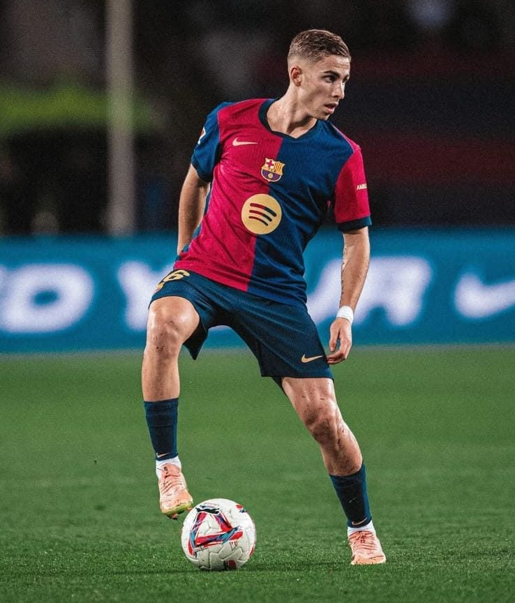 Fermín en un partido