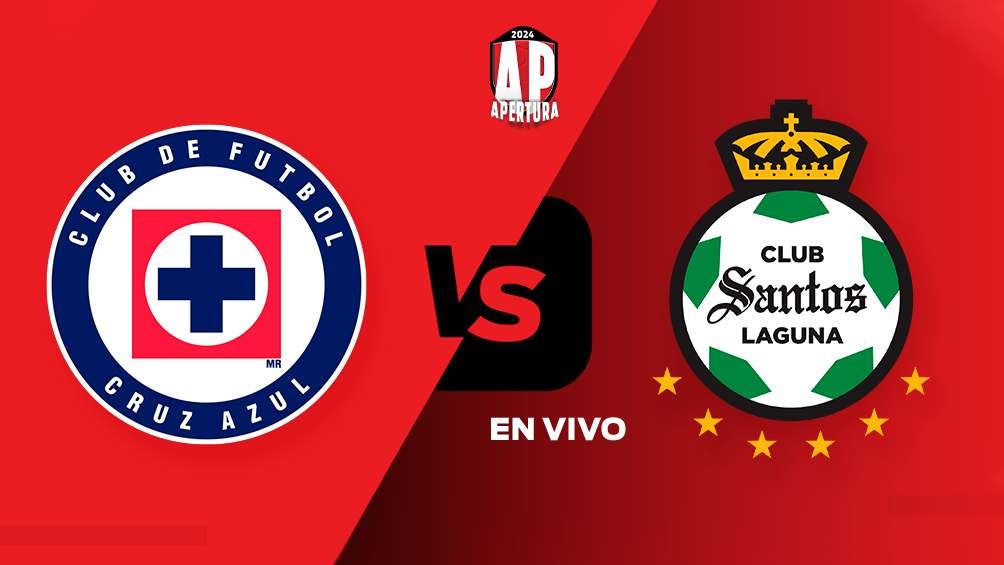 Cruz Azul vs Santos EN VIVO Liga MX Apertura 2024 Jornada 15