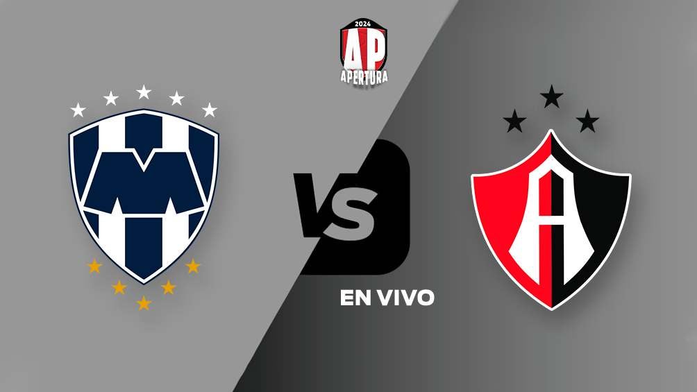 Rayados vs Atlas EN VIVO Liga MX Apertura 2024 Jornada 15