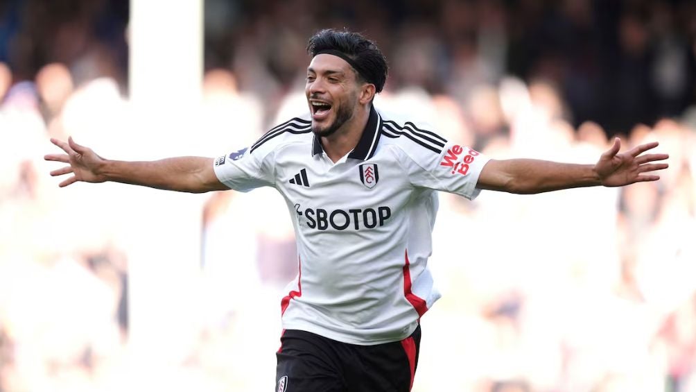 Raúl Jiménez con el Fulham