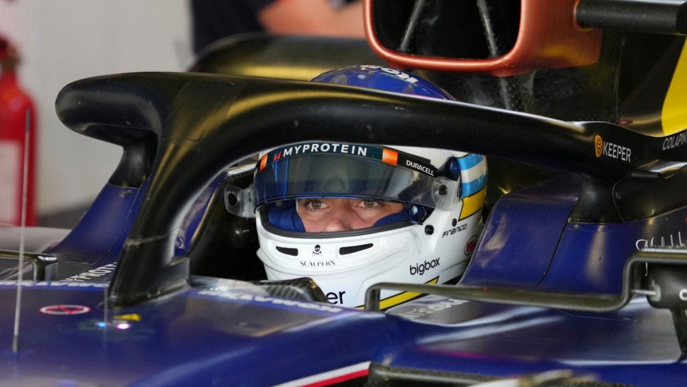 Franco Colapinto en FP1 del GP de Brasil