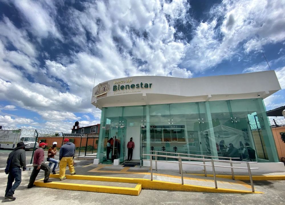 El Banco del Bienestar abre de lunes a viernes de 09:00 a 16:30 horas. 