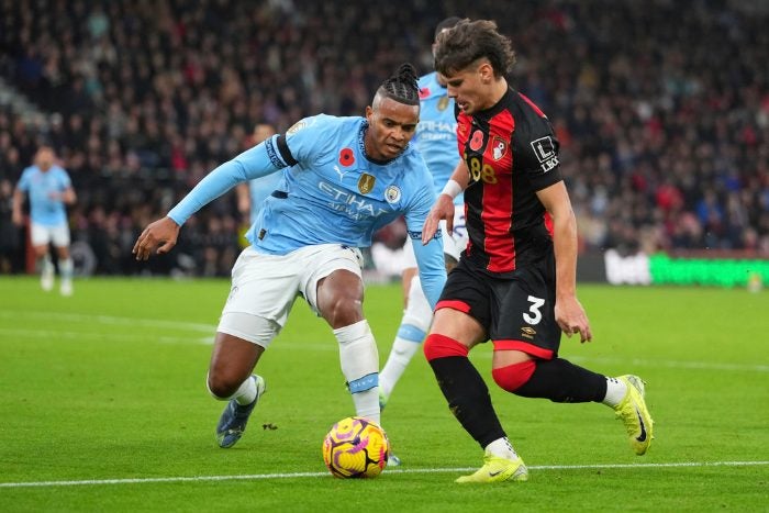 Bournemouth venció 2-1 al Manchester City