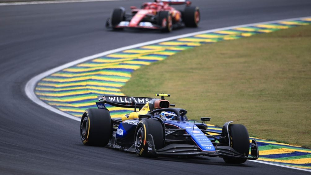 Colapinto en el GP de Brasil