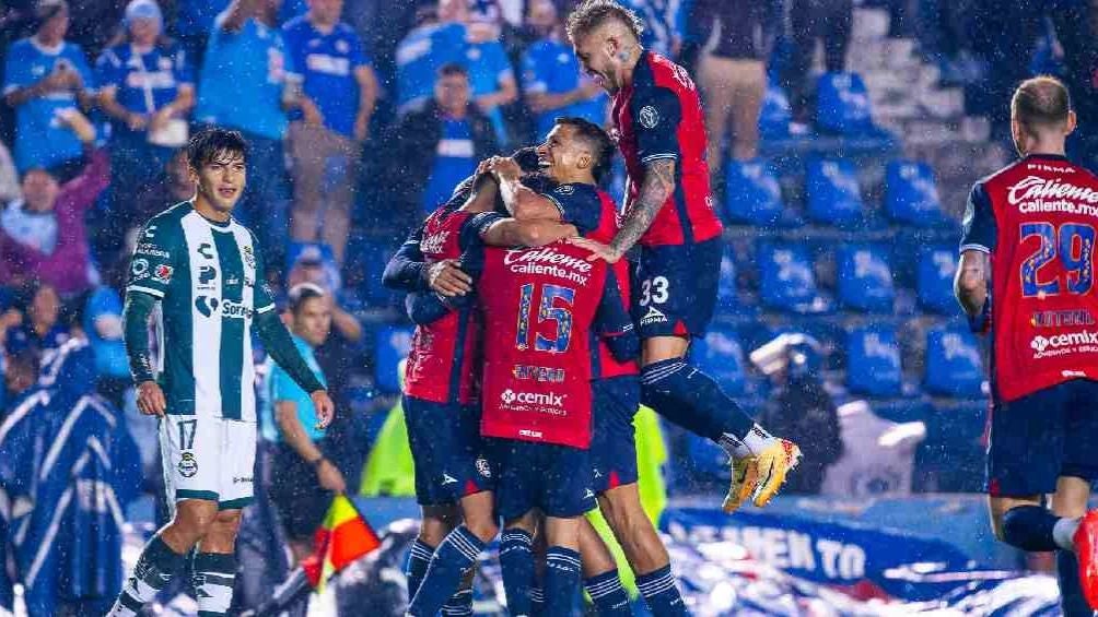 Cruz Azul jugó ayer ante Santos Laguna