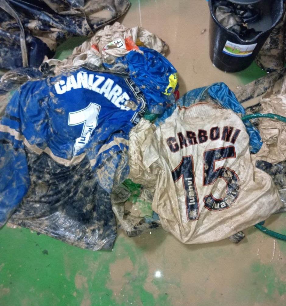 Así quedaron algunos jerseys