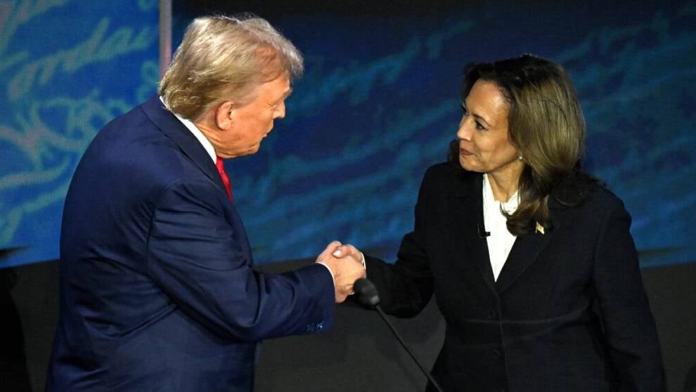 Trump y Harris buscan la presidencia de los E.E.U.U de 2024. 