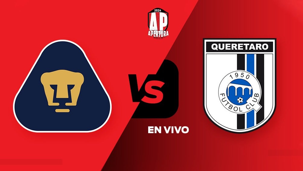 Pumas vs Querétaro LIVE Liga MX Apertura 2024 Matchday 16