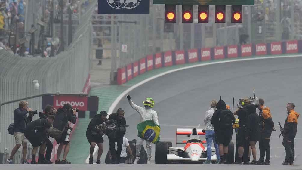 Corrió en Interlagos