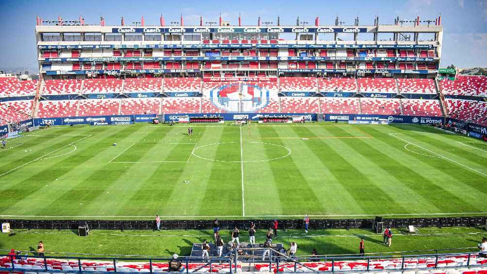 Impulsó la construcción del estadio