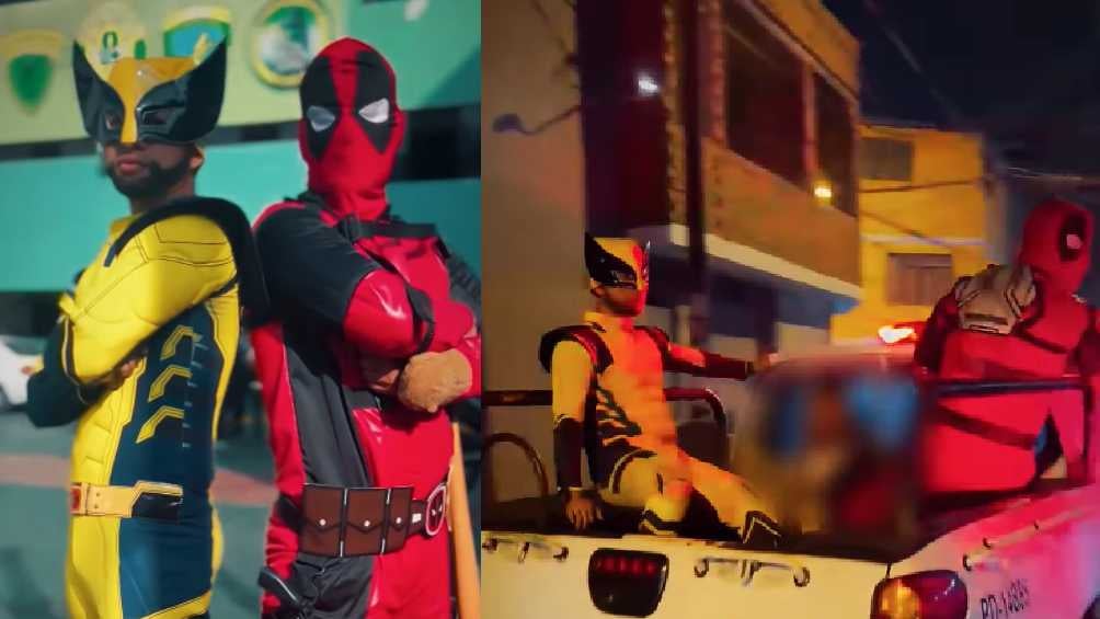 VIDEO: Wolverine y Deadpool colaboran para detener a banda de narcotraficantes