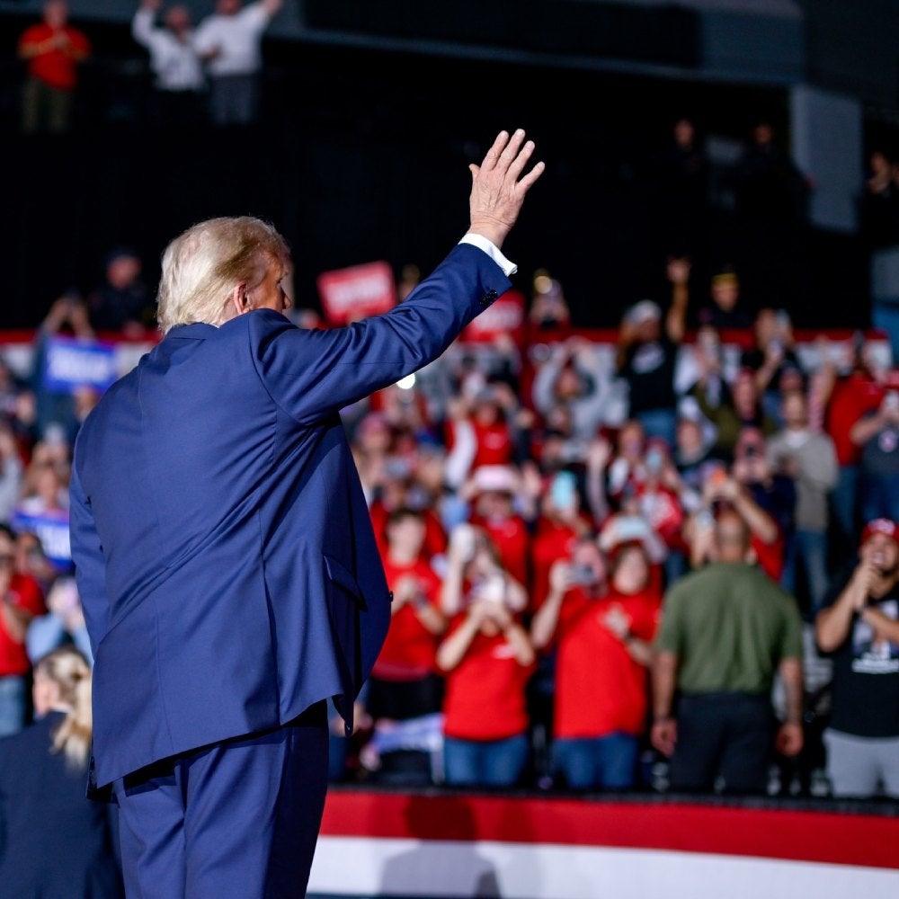 Donald Trump está repuntando hasta el momento.