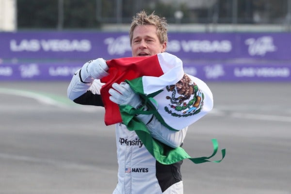 Brad Pitt en su visita a México en el GP