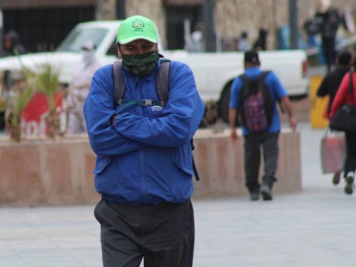 Frío en el país por temporadas de bajas temperaturas