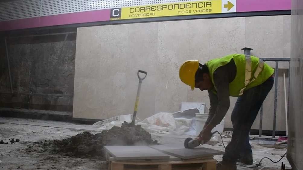 La Línea 1 del Metro comenzó sus trabajos de remodelación en noviembre de 2023. 