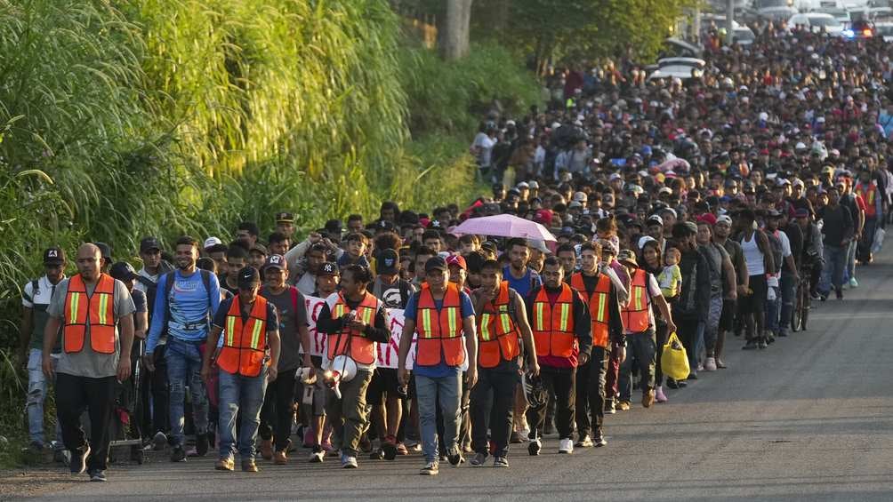 El Gobierno de México reiteró que ha disminuido la migración hacia Estados Unidos. 