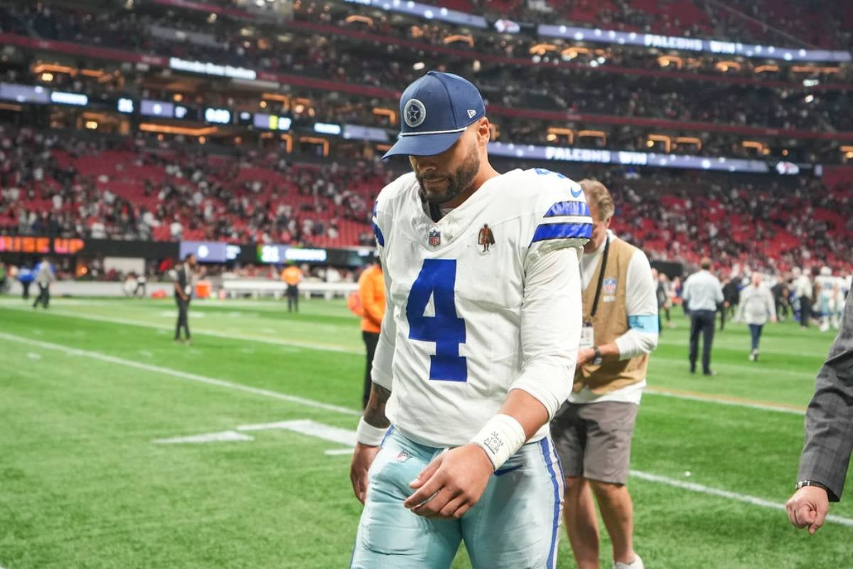 Prescott causará baja con los Cowboys por lesión 