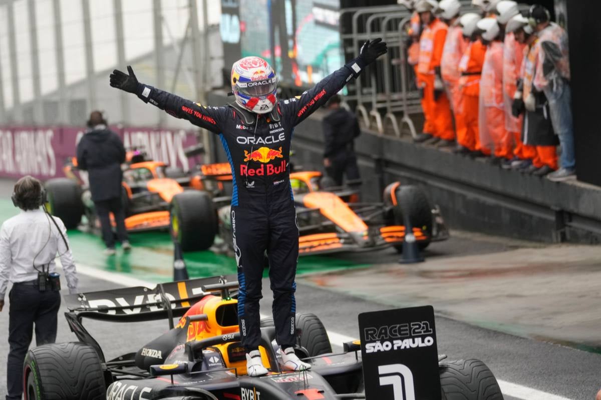 Verstappen tuvo una épica remontada en Interlagos 