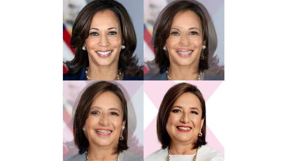 Kamala Harris aplicó un Xóchilt Gálvez en las elecciones de Estados Unidos. 