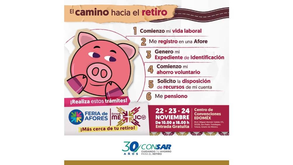 La feria se llevará acabo los días del 22 al 24 de noviembre. 