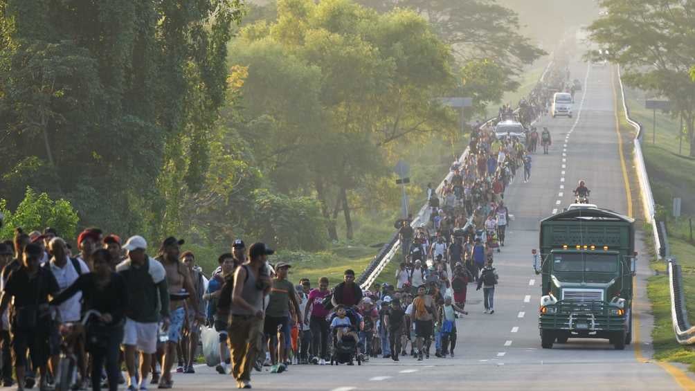 Estados Unidos quiere evitar la llegada de migrantes mexicanos y centroamericanos a su país. 