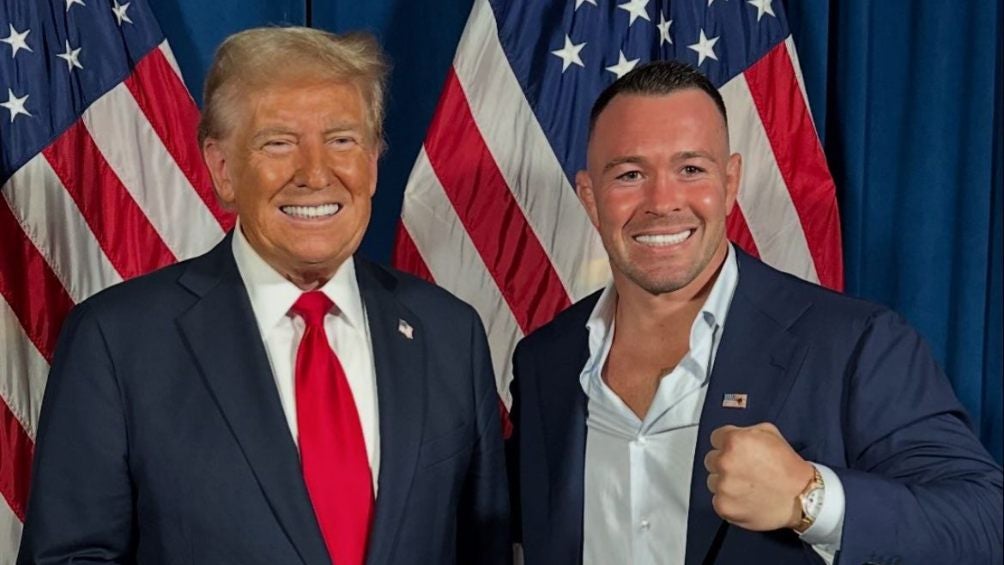 Colby Covington, peleador de UFC, se alejó de los combates por Donald Trump