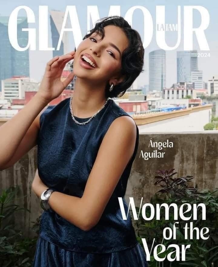 Glamour la puso en una revista como 'Mujer del Año'.