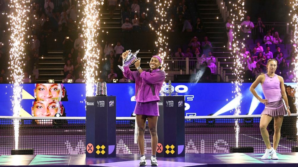 Gauff ganó las Finales de WTA