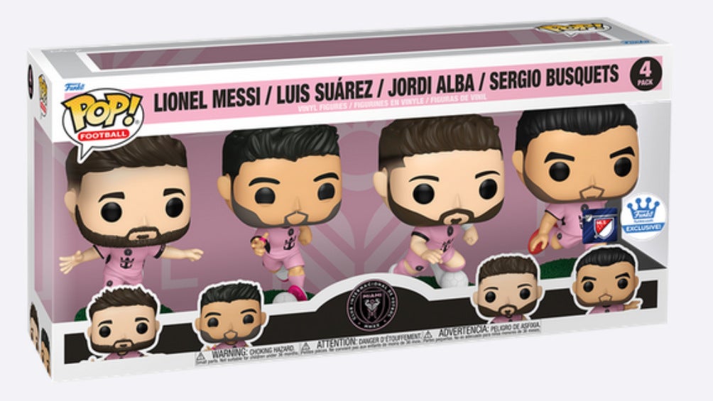 Lionel Messi y estrellas del Inter de Miami ya tienen su propia figura de Funko Pop