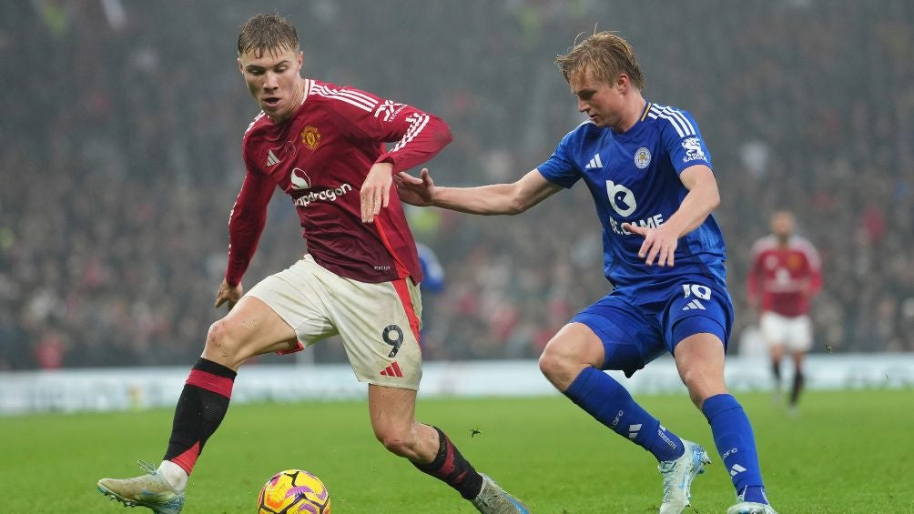 Imágenes del Man U vs Leicester City