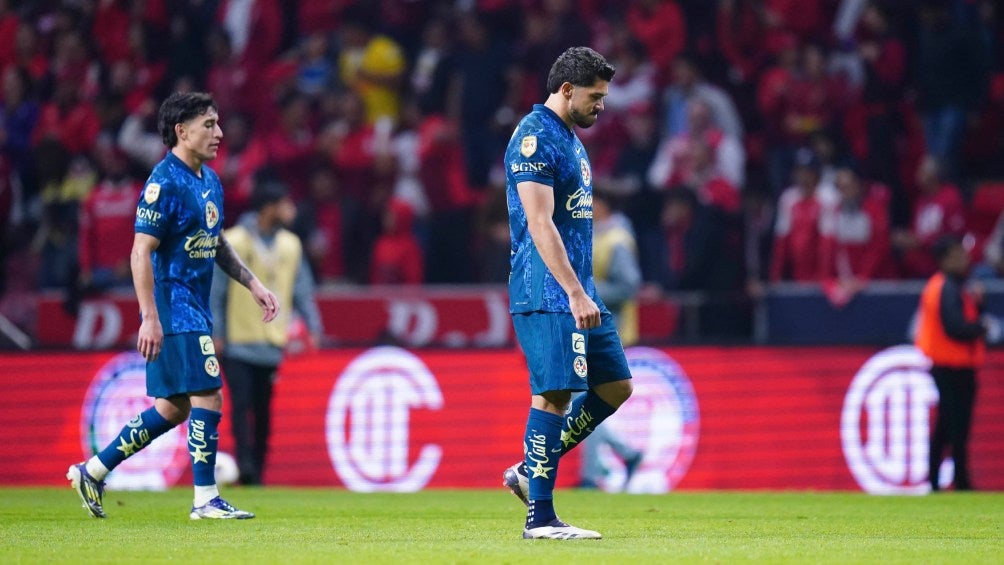 América fue goleado por Toluca y va a Play In