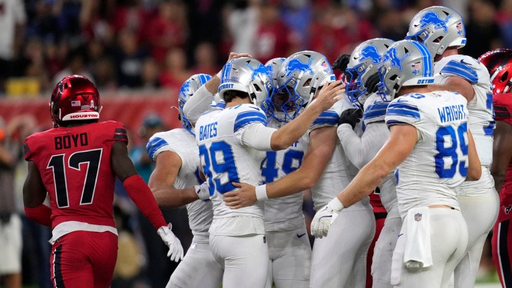 Lions sella histórico comienzo de temporada con increíble remontada ante Texans