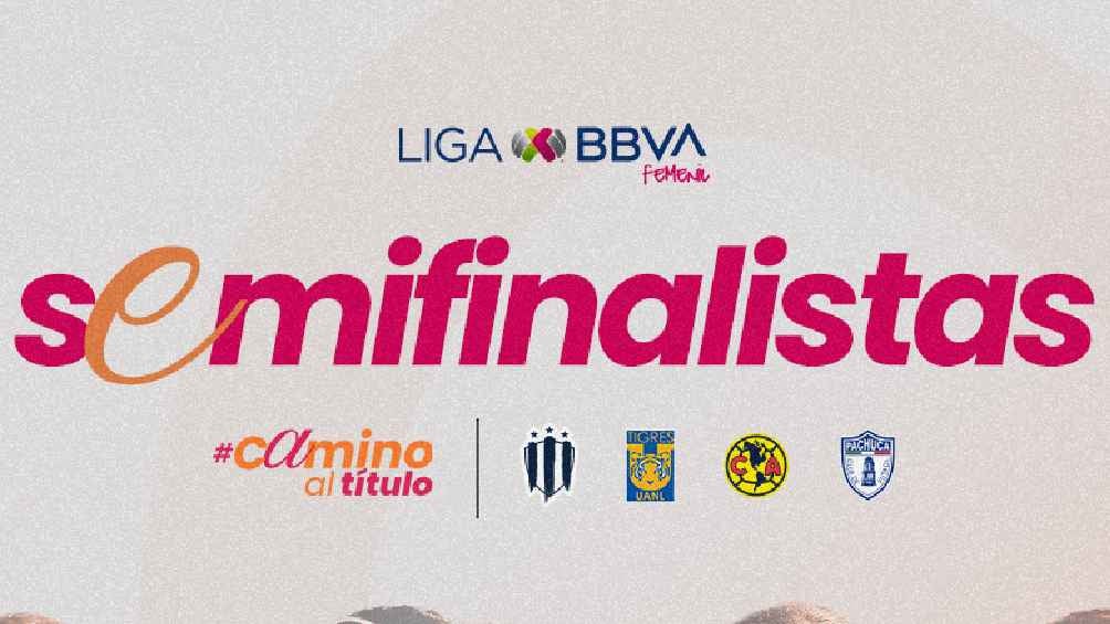 Liga MX Femenil: Así se jugarán las Semifinales del Apertura 2024