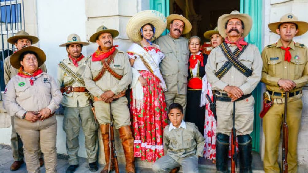 El 20 de noviembre se conmemora la Revolución Mexicana. 