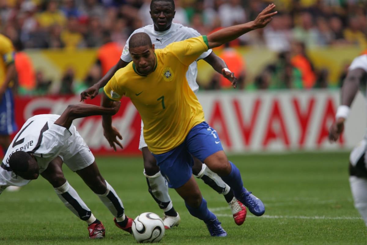 Adriano fue figura de la Selección de Brasil 