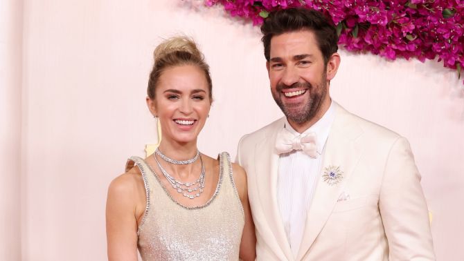 John Krasinski está casado con la actriz Emily Blunt