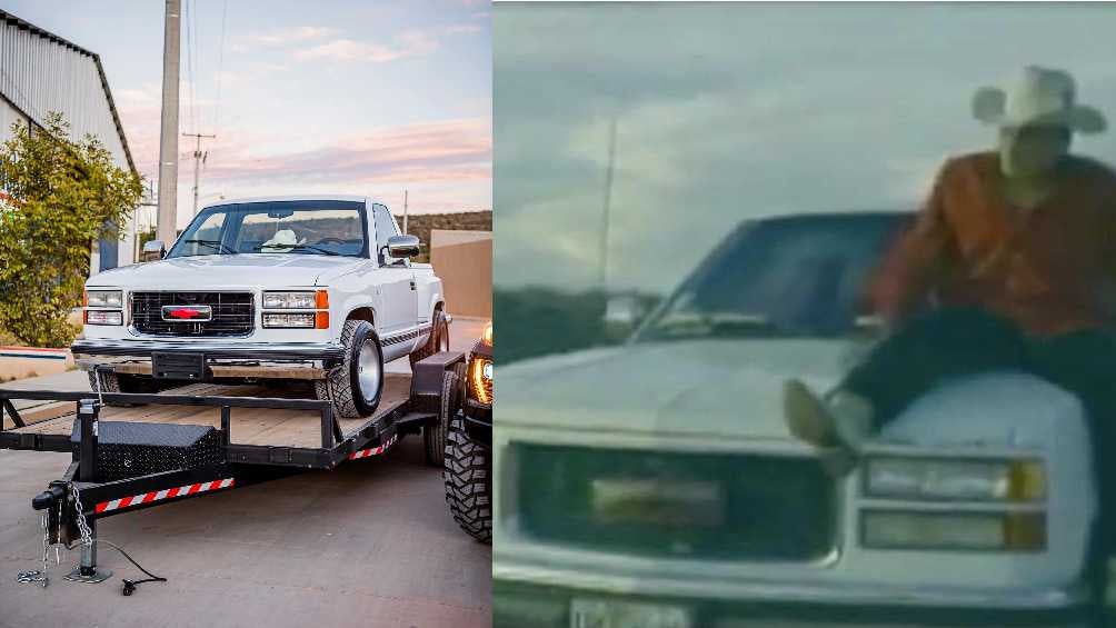 Rifan camioneta que utilizó Valentín Elizalde en uno de sus videoclips