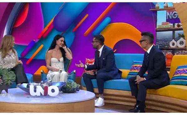 Katy Perry en el programa matutino VLA