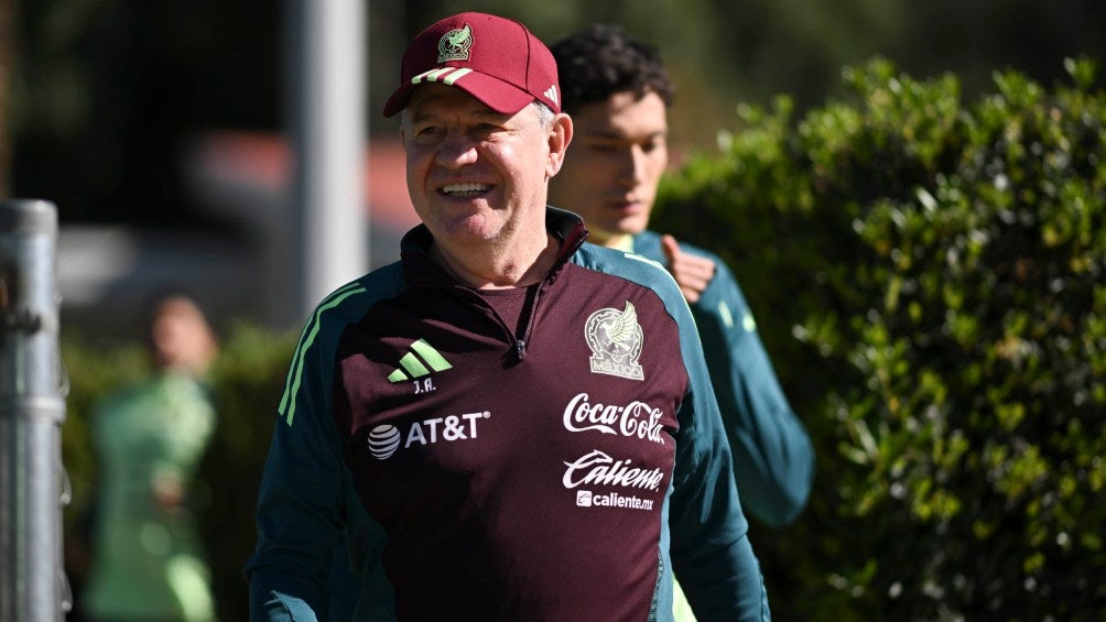 Javier Aguirrem entrenador de la Selección Mexicana