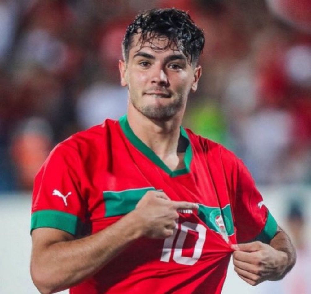 Brahim Díaz, jugador de Marruecos