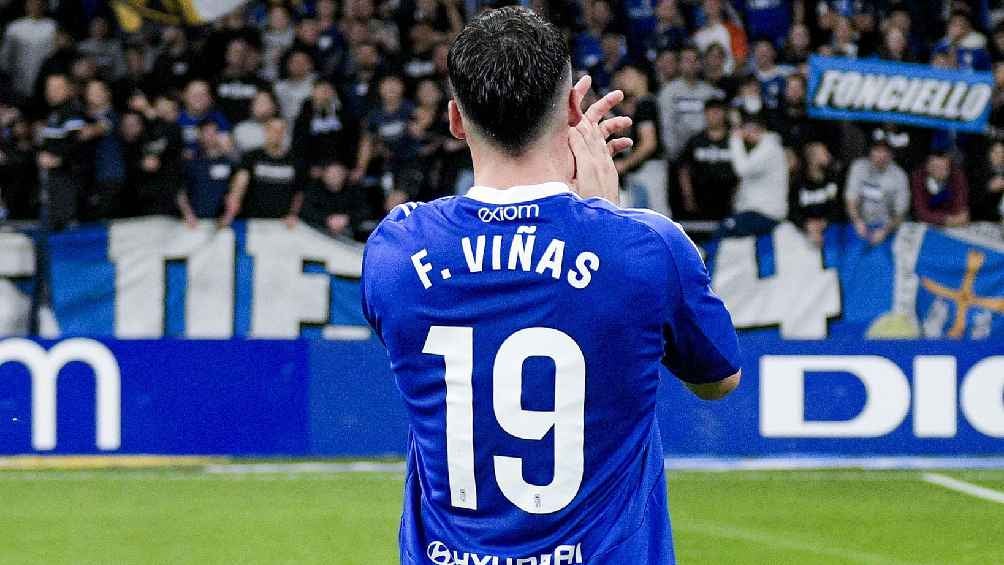 Federico Viñas, exjugador de América, debuta en el futbol español con Real Oviedo