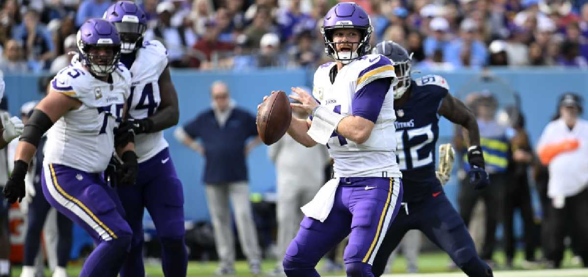 Vikings cosecha triunfo sobre Titans 