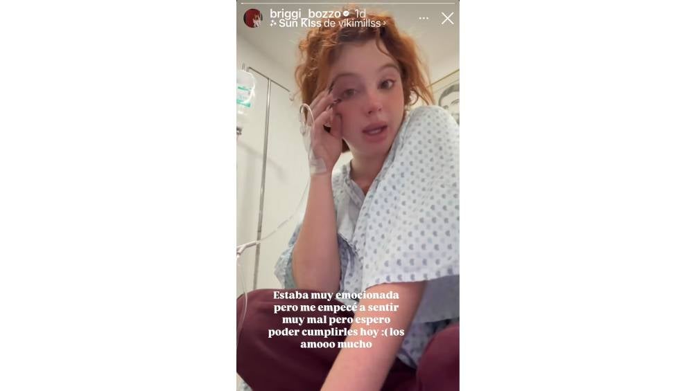 La actriz informó a sus seguidores sobre su estado de salud a través de su cuenta de Instagram.