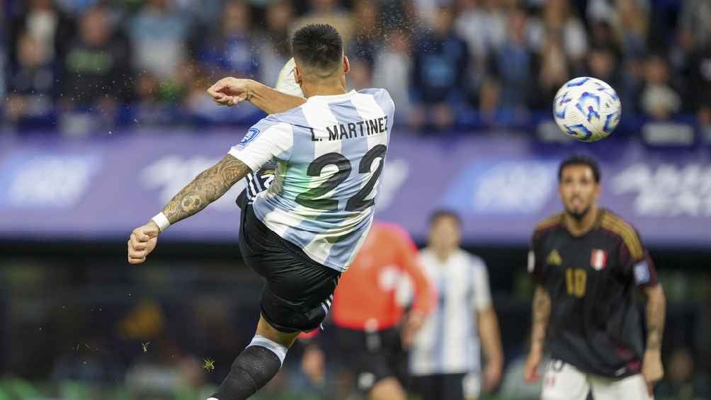 Lautaro marcó el único gol del partido