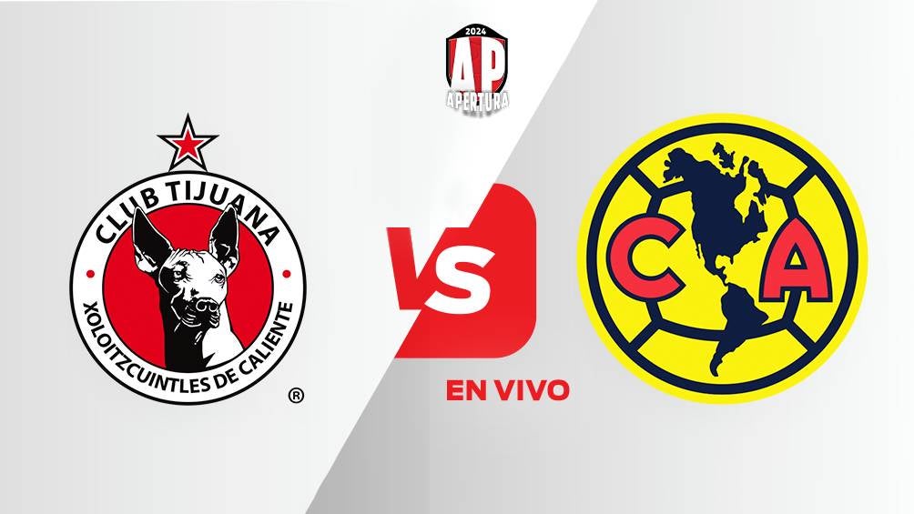 Xolos vs América EN VIVO Play In Liga MX Apertura 2024 