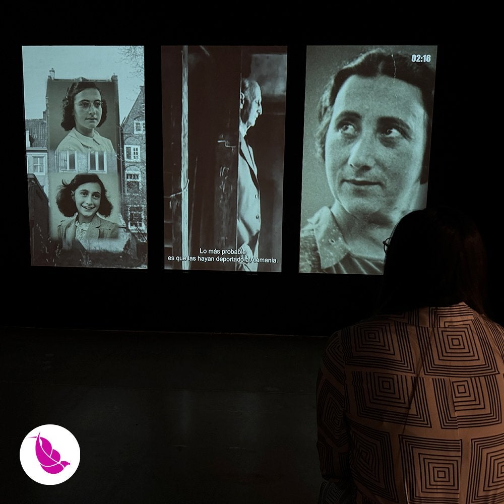 Conoce la historia de Ana Frank a través de esta exposición