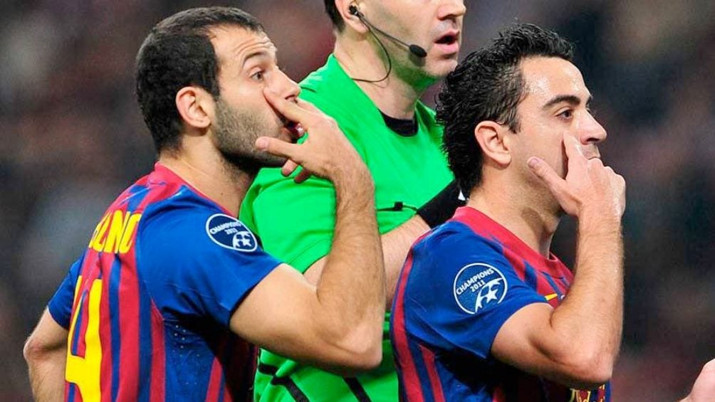 Mascherano y Xavi, dos ex de Bercelona