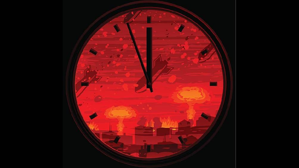 Reloj del Apocalipsis está cerca de marcar la medianoche y ¿el fin del mundo? 